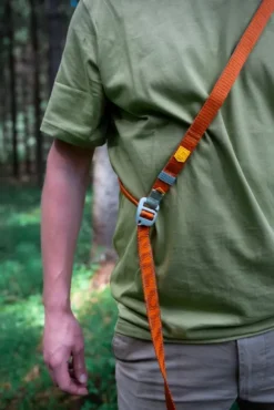 Woolly Wolf Roam Adjustable Leash monitoimihihna, oranssi