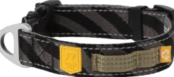 Woolly Wolf Roam Collar koirien kaulapanta, XS, Black Ripple
