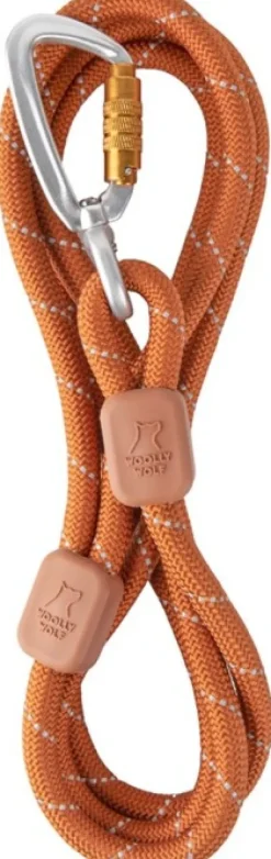 Woolly Wolf Rope Leash köysihihna, 10 mm, oranssi
