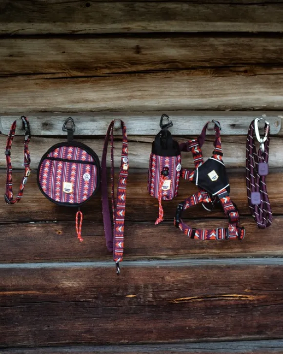 Woolly Wolf Rope Leash köysitalutin, Raven Black