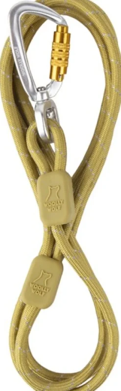 Woolly Wolf Rope Leash Thin köysihihna, 8 mm, Pistachio