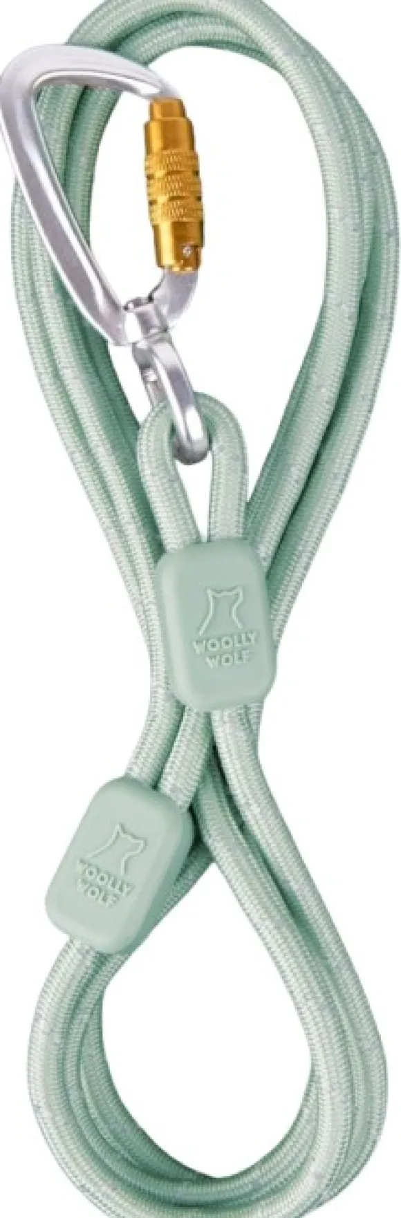 Woolly Wolf Rope Leash Thin köysihihna, 8 mm, vaaleanminttu