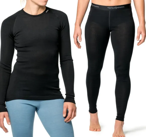 Woolpower Crewneck + Long Johns Lite Unisex kerrasto