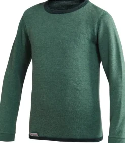 Woolpower Crewneck + Long Johns 200 Kids lasten kerrasto, Lake Green
