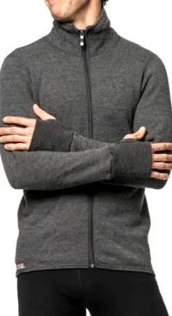 Woolpower Full Zip Jacket 400 -takki, unisex, Grey