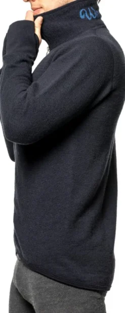 Woolpower Full Zip Jacket 400 -takki, unisex, Dark Navy