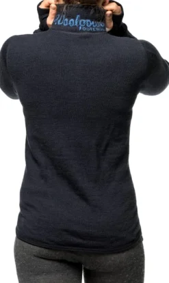 Woolpower Full Zip Jacket 400 -takki, unisex, Dark Navy