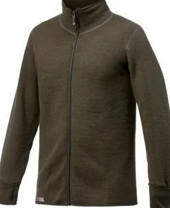Woolpower Full Zip Jacket 600 Unisex Pine Green