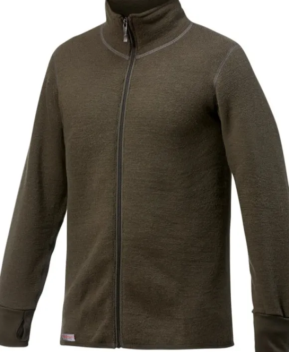 Woolpower Full Zip Jacket 600 Unisex Pine Green