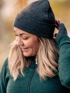 Woolpower Full Zip Jacket 400 -takki, unisex, Forest Green