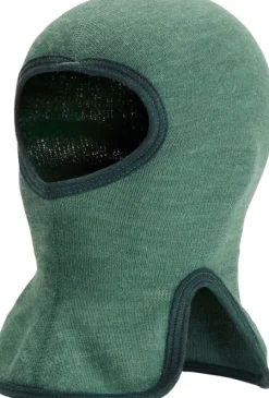 Woolpower Kids Balaclava 200 lasten kypärämyssy, vihreä