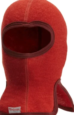 Woolpower Kids Balaclava 200 lasten kypärämyssy, punainen