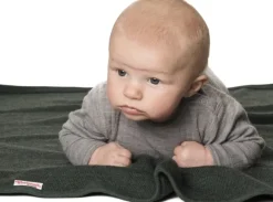 Woolpower Kids Blanket 400 merinovillapeitto, Forest Green