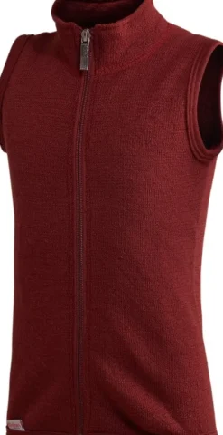 Woolpower Kids Vest 400 lasten merinoliivi, punainen