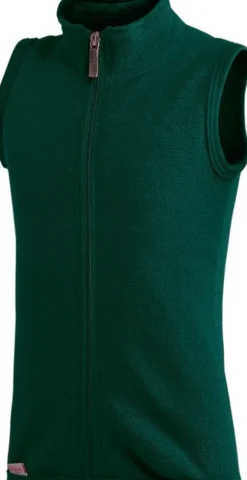 Woolpower Kids Vest 400 lasten merinoliivi, vihreä