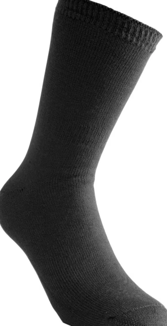Woolpower Socks Classic 400 Unisex merinovillasukka, musta