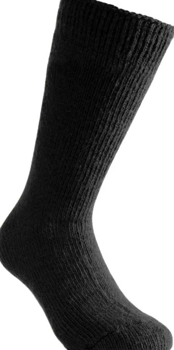 Woolpower Socks Classic 800 Unisex merinovillasukat, musta