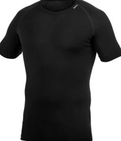 Woolpower Tee Lite lyhythihainen kerrastopaita, unisex, musta