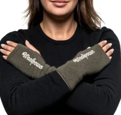 Woolpower Wrist Gaiter -rannelämmittimet, Pine Green