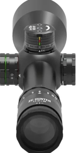 Zero Compromise Hunter 1,7-12x50 4A-I SFP Ballistic Turret tähtäin