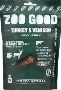 ZOO GOOD Jerky Turkey & Venison 80 g